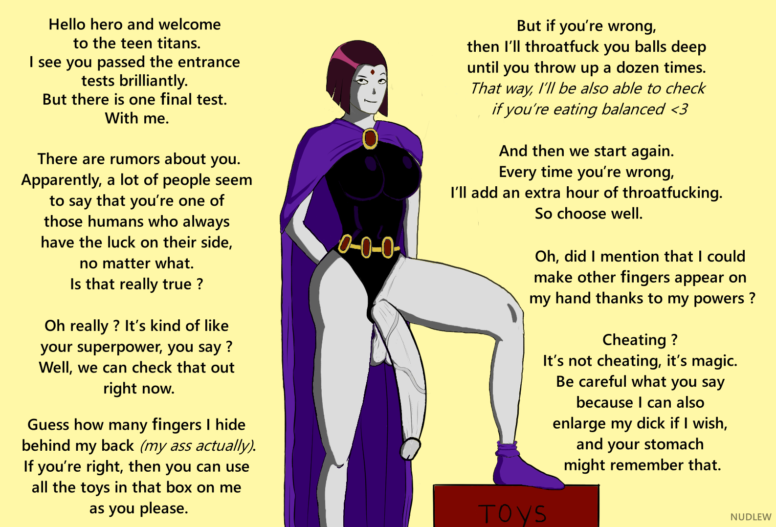 Raven (Dc) Rule 34 Image