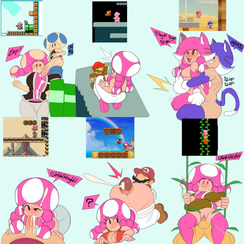 Mario (Cat Toadette) Rule 34 Image
