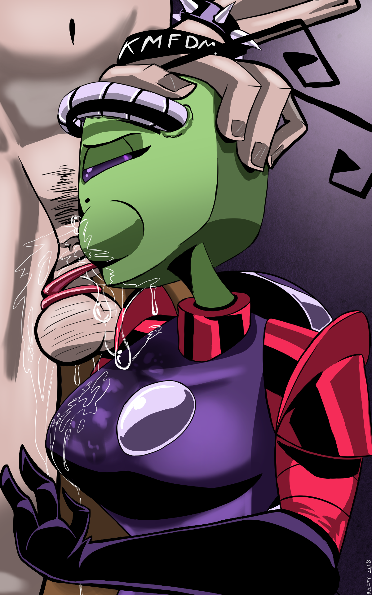 Tak (Invader Zim) Rule 34 Image