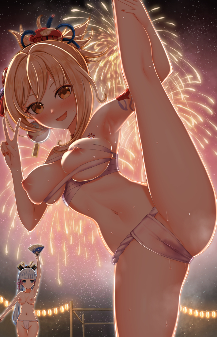 Kamisato Ayaka (Genshin Impact) Rule 34 Image