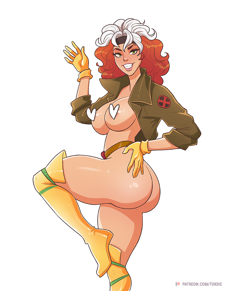 Rogue (X-Men) Rule 34 Image