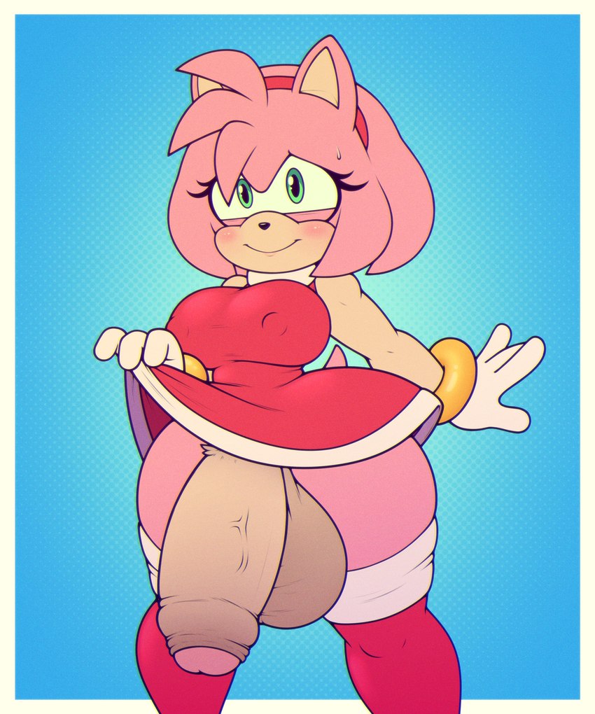 Amy Rose (Sega) Rule 34 Image