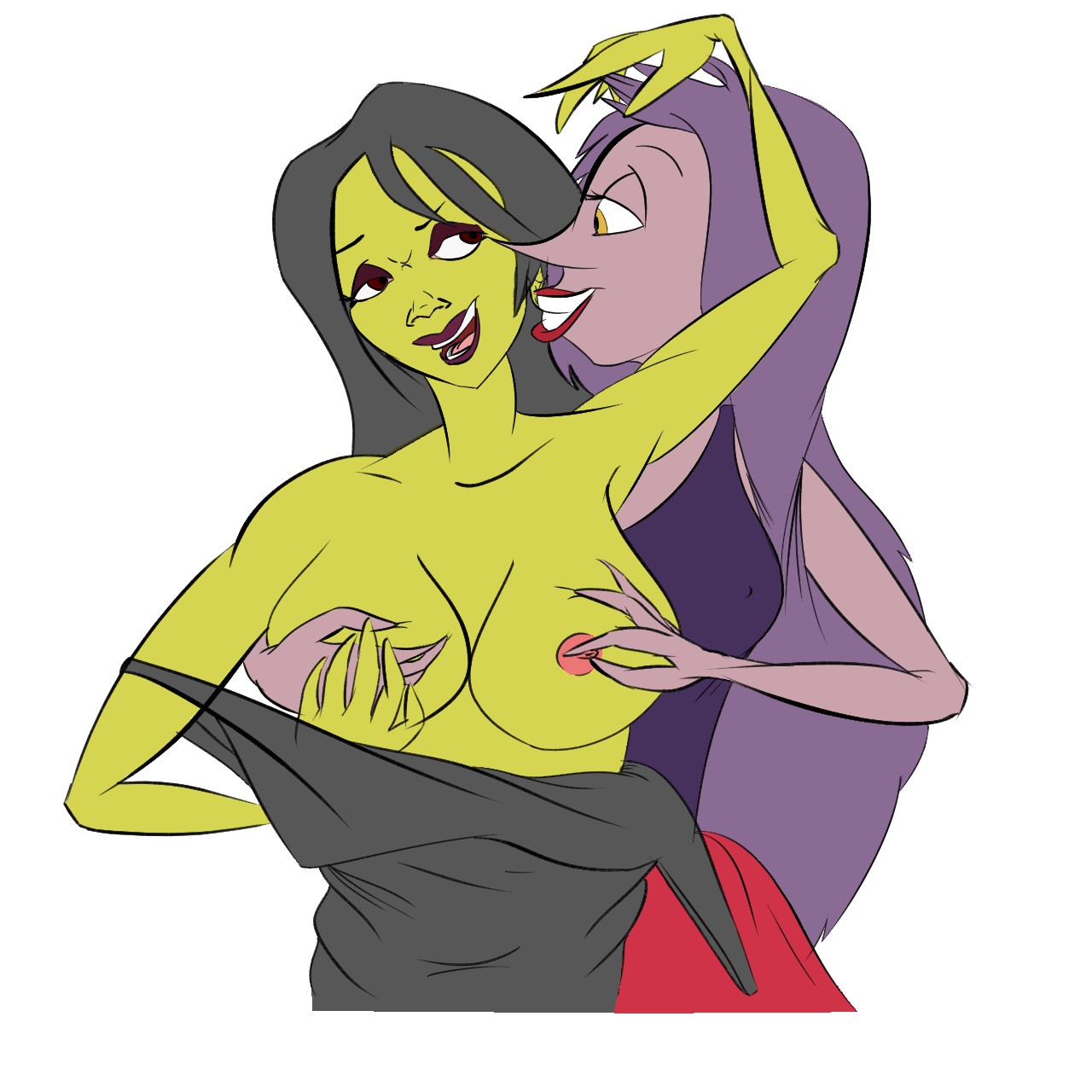 Game Over Gruntilda (Banjo-Kazooie) Rule 34 Image
