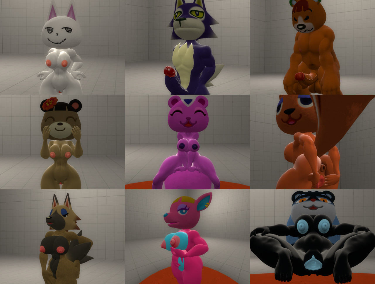 7 (Animal Crossing) Rule 34 Image