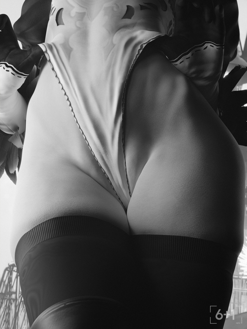 Yorha 2b (Nier) Rule 34 Image
