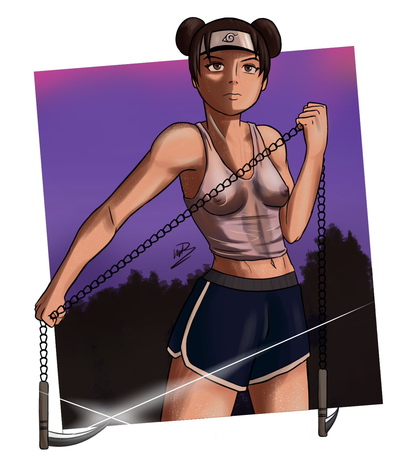 Tenten (Naruto) Rule 34 Image
