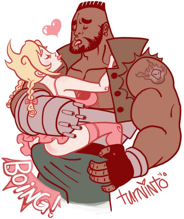 Barret Wallace (Final Fantasy) Rule 34 Image