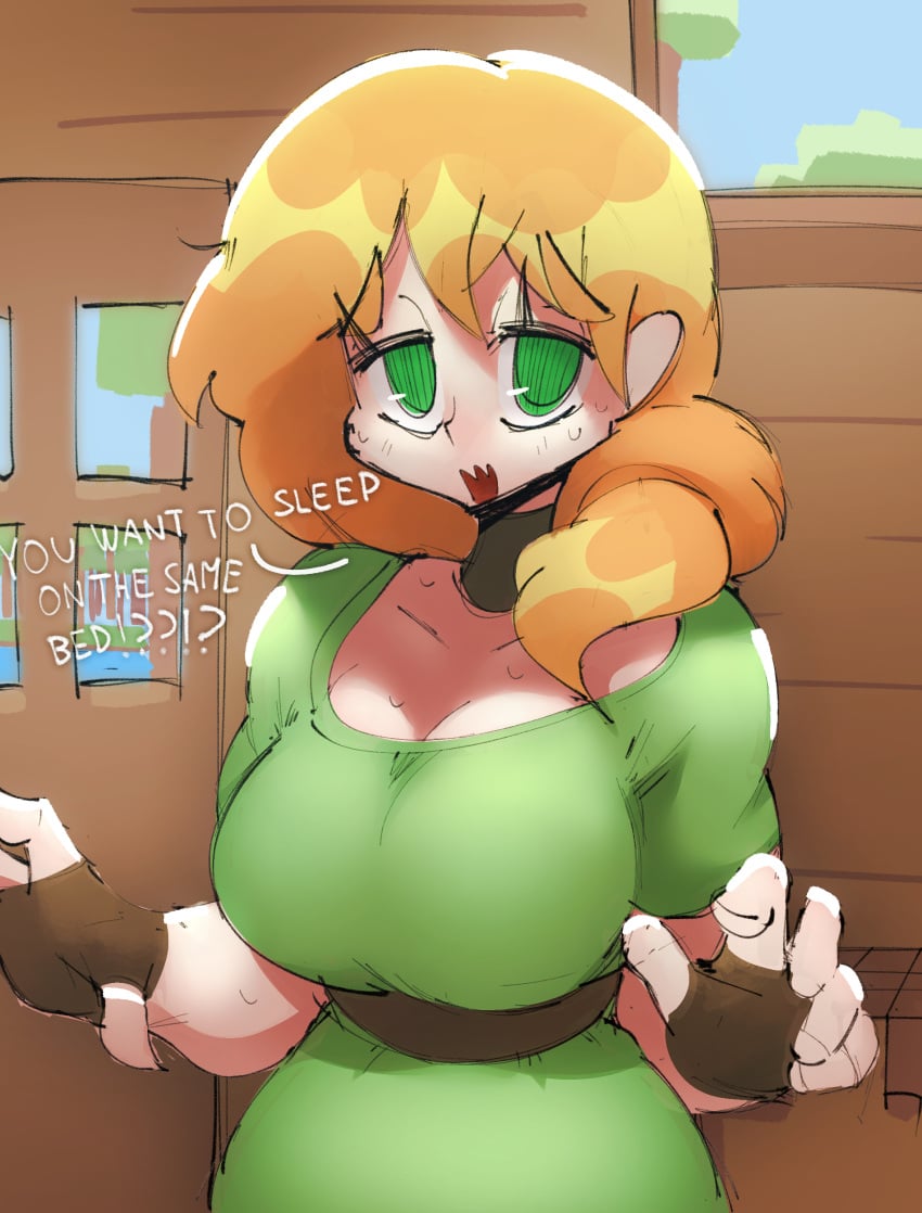 Alex (Minecraft) Rule 34 Image