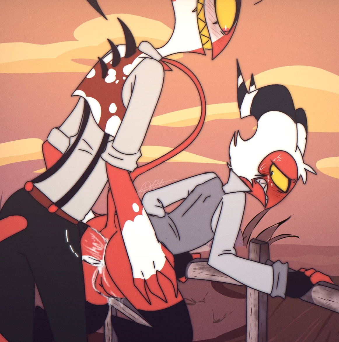 Blitzo (Helluva Boss) Rule 34 Image