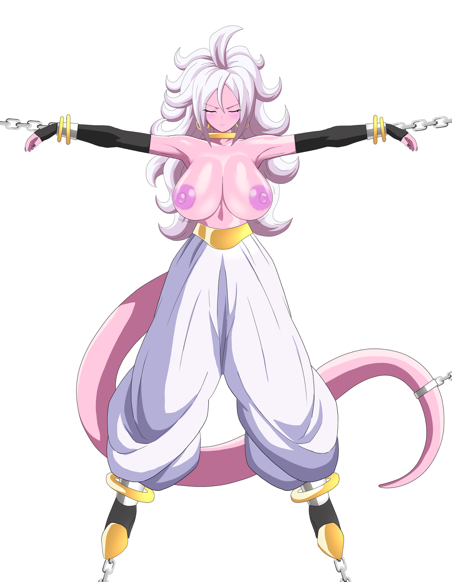 Android 21 (Dragon Ball) Rule 34 Image