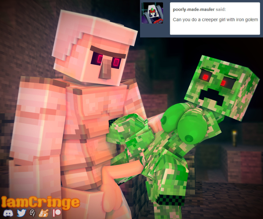 Creeper (Minecraft) Rule 34 Image
