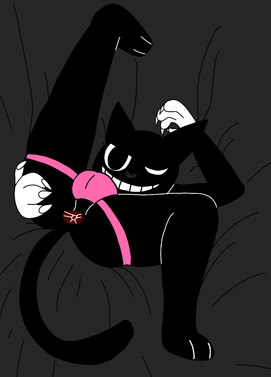 Cartoon Cat (Trevor Henderson) Rule 34 Image