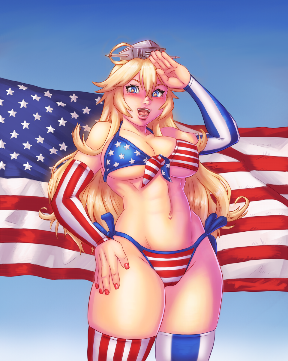 Iowa (Kantai Collection) Rule 34 Image