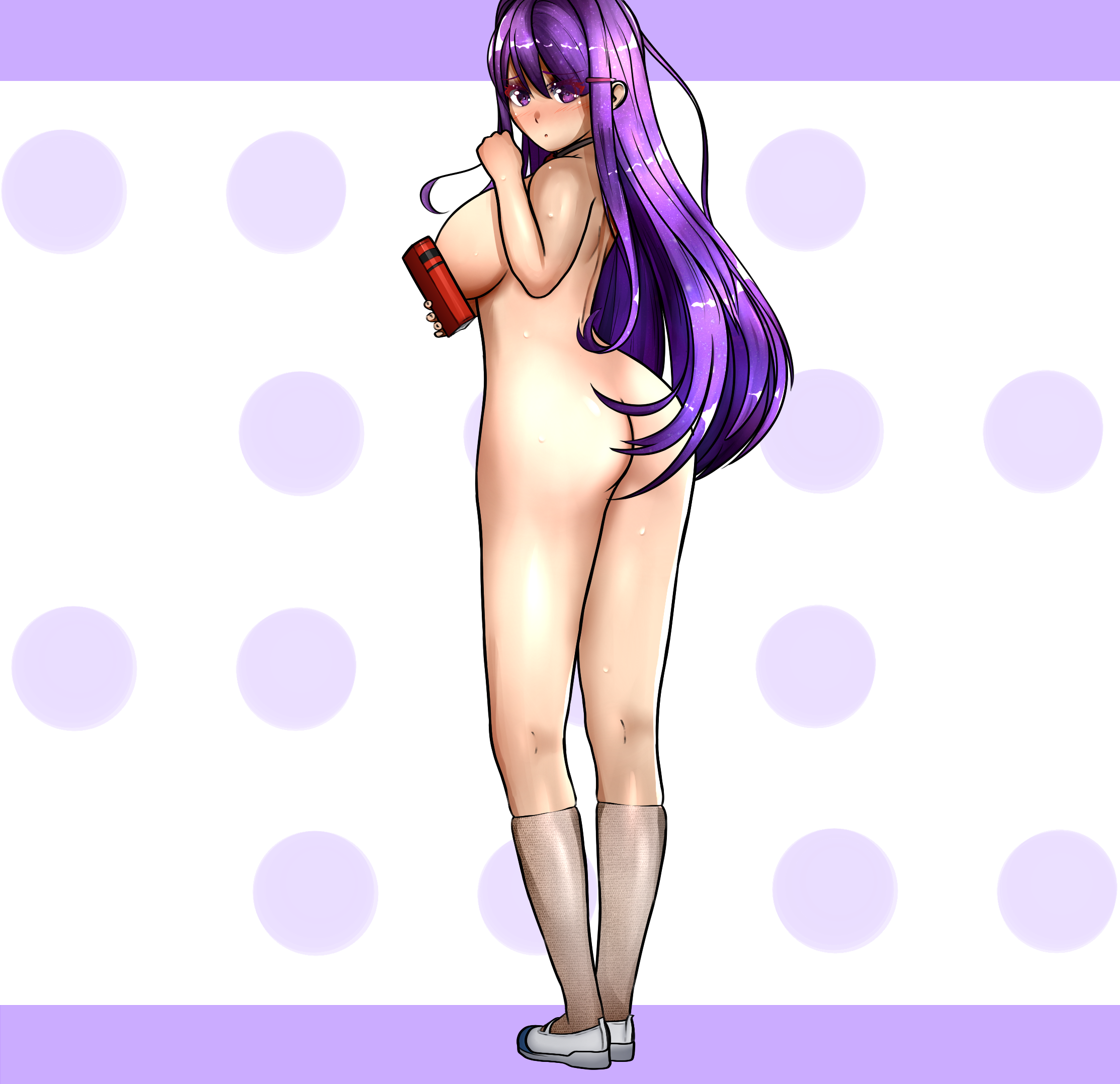 Yuri (Doki Doki Literature Club) Rule 34 Image