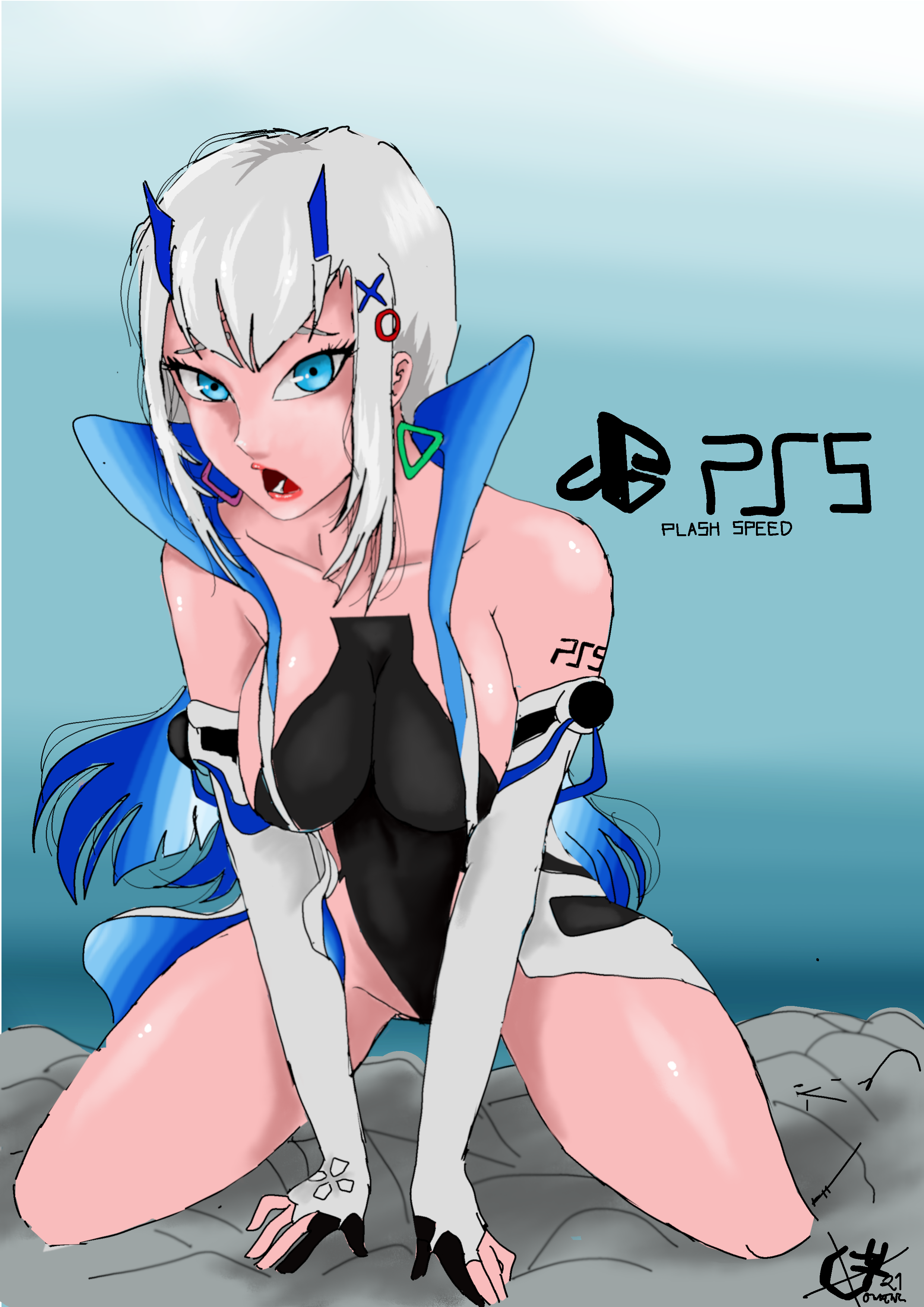Ps5-Tan (Console-Tan) Rule 34 Image