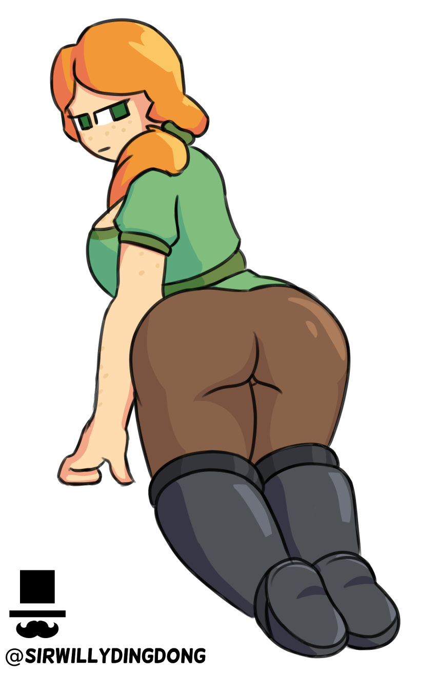 Alex (Minecraft) Rule 34 Image