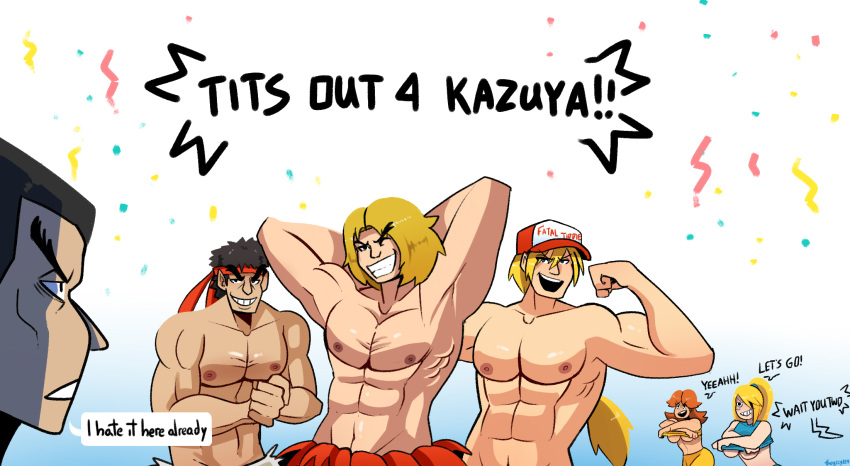 Kazuya Mishima (Fatal Fury) Rule 34 Image