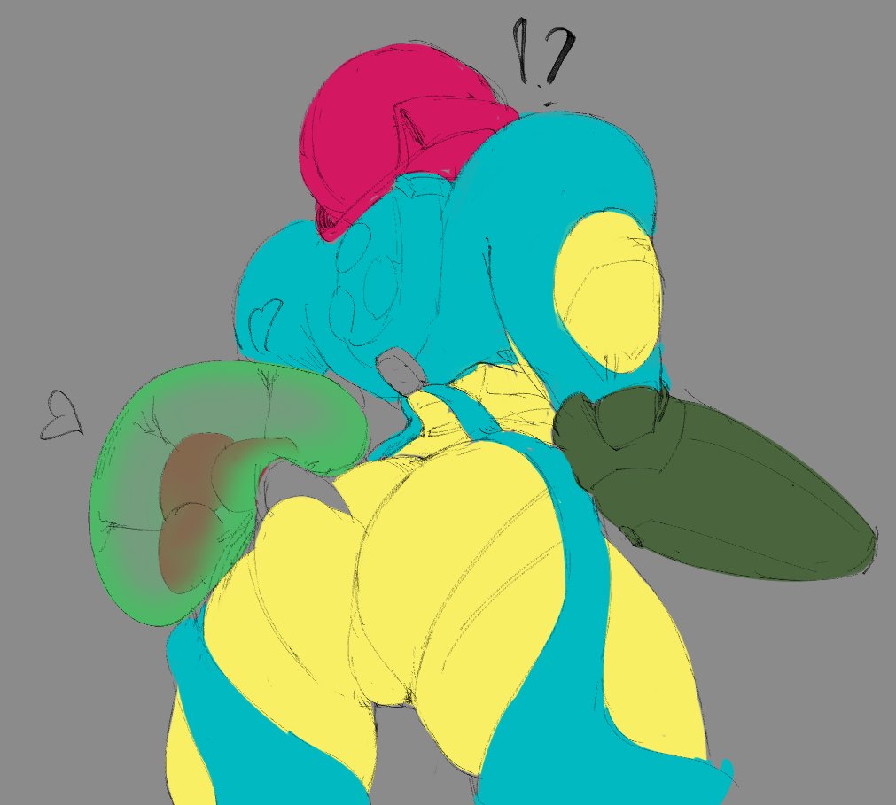 Armored Samus (Metroid) Rule 34 Image