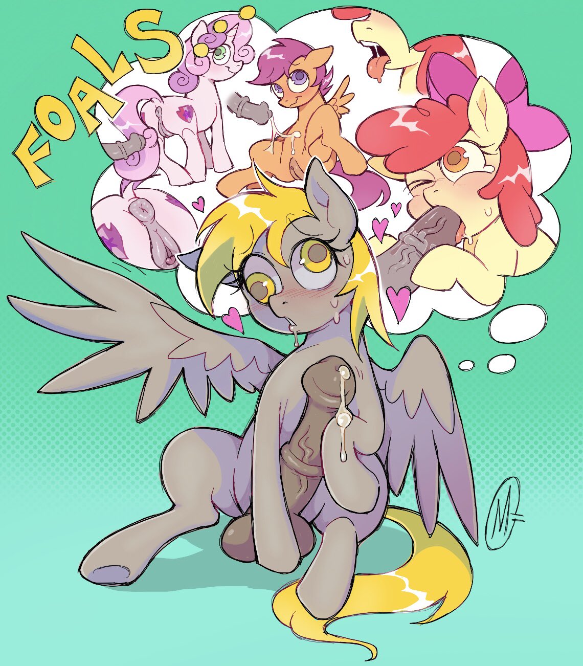 Apple Bloom (Mlp) Rule 34 Image
