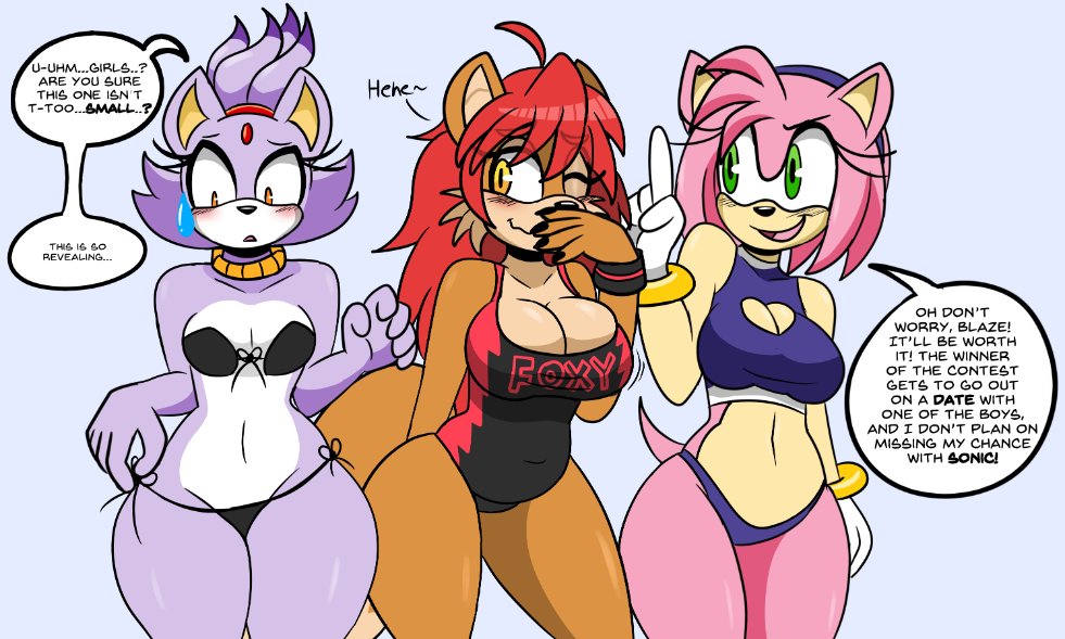 Amy Rose (Sonic (Series)) Rule 34 Image