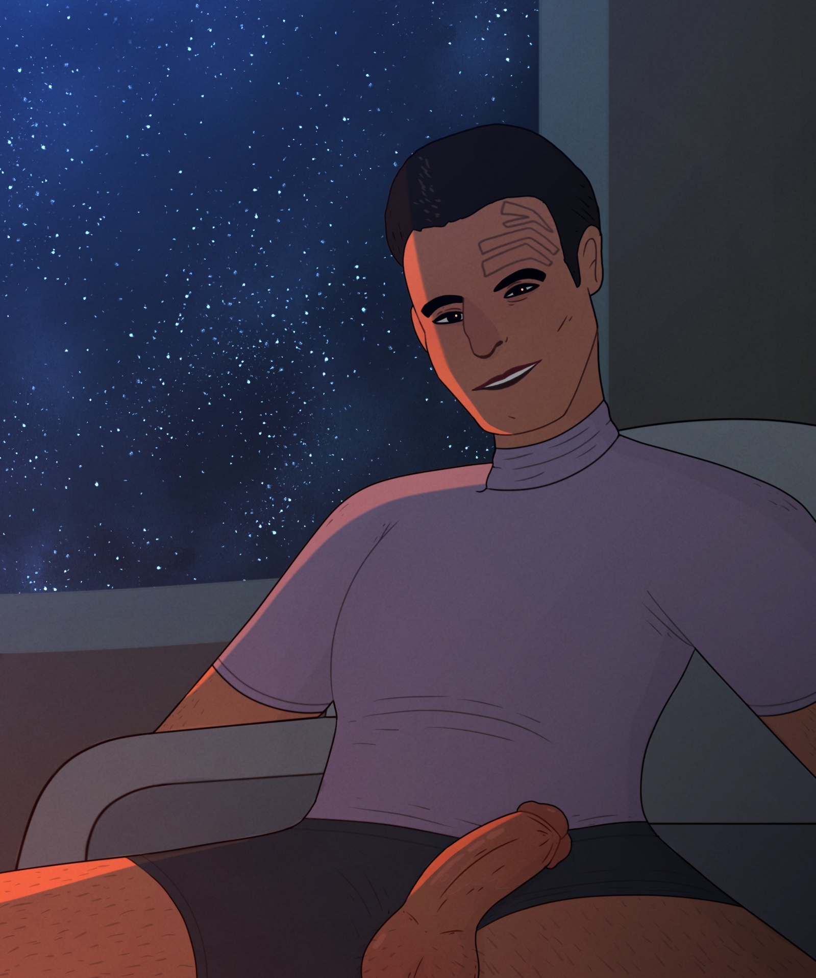 Chakotay (Star Trek) Rule 34 Image