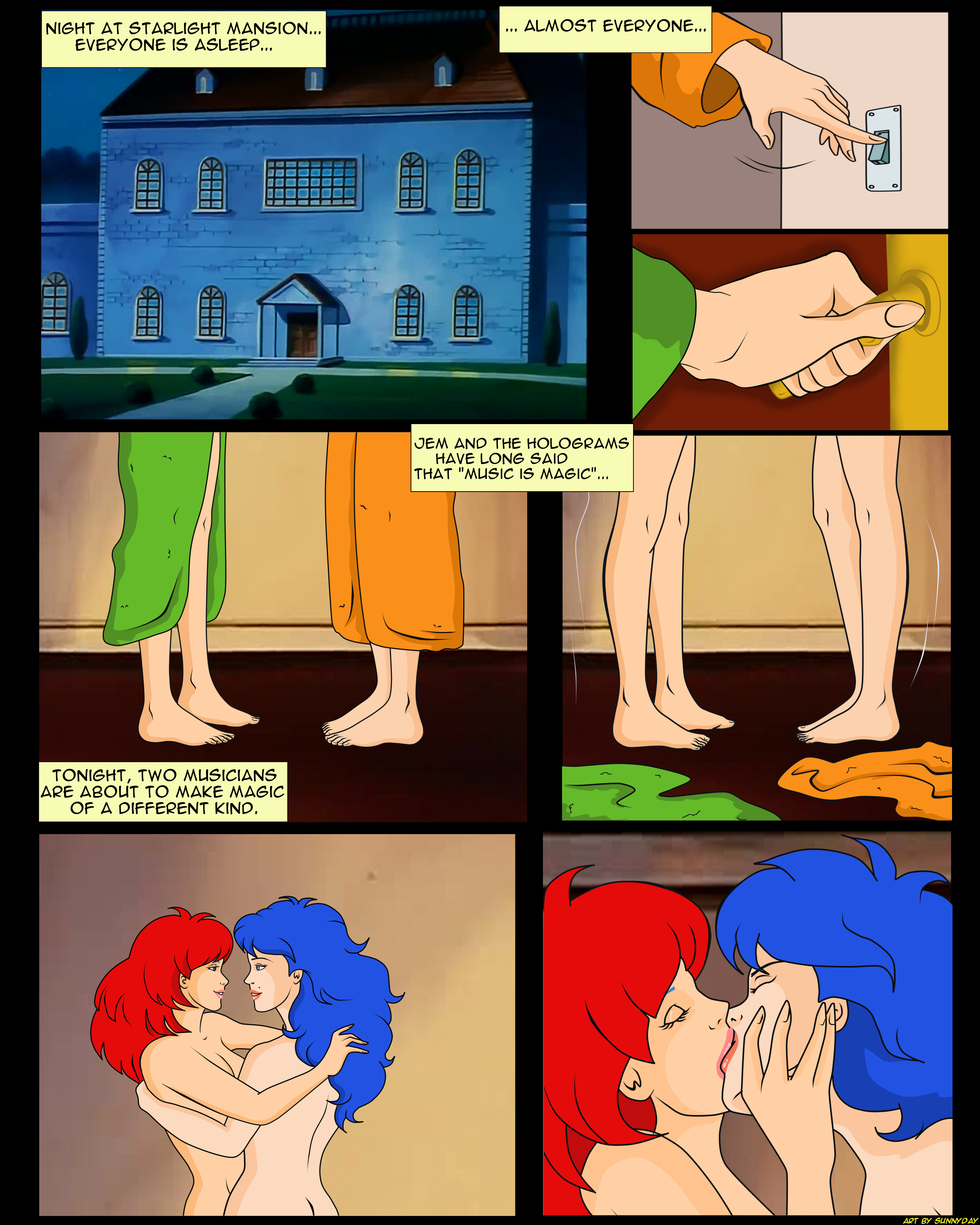 Kimber Benton (Jem And The Holograms) Rule 34 Image