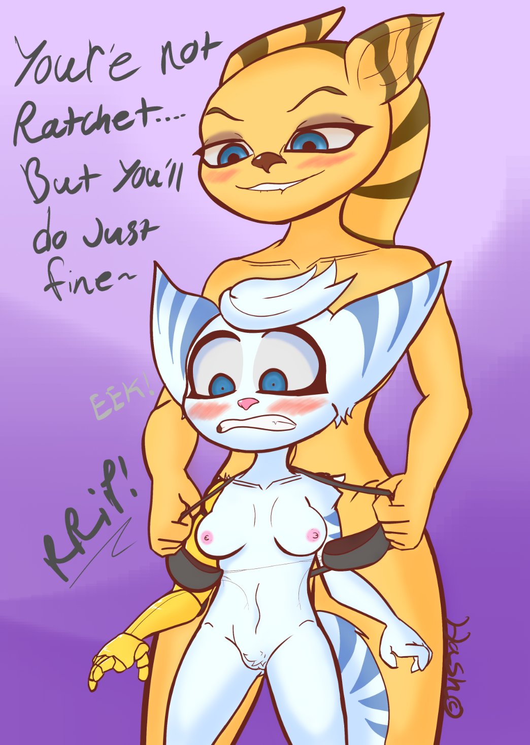 Angela Cross (Ratchet And Clank) Rule 34 Image