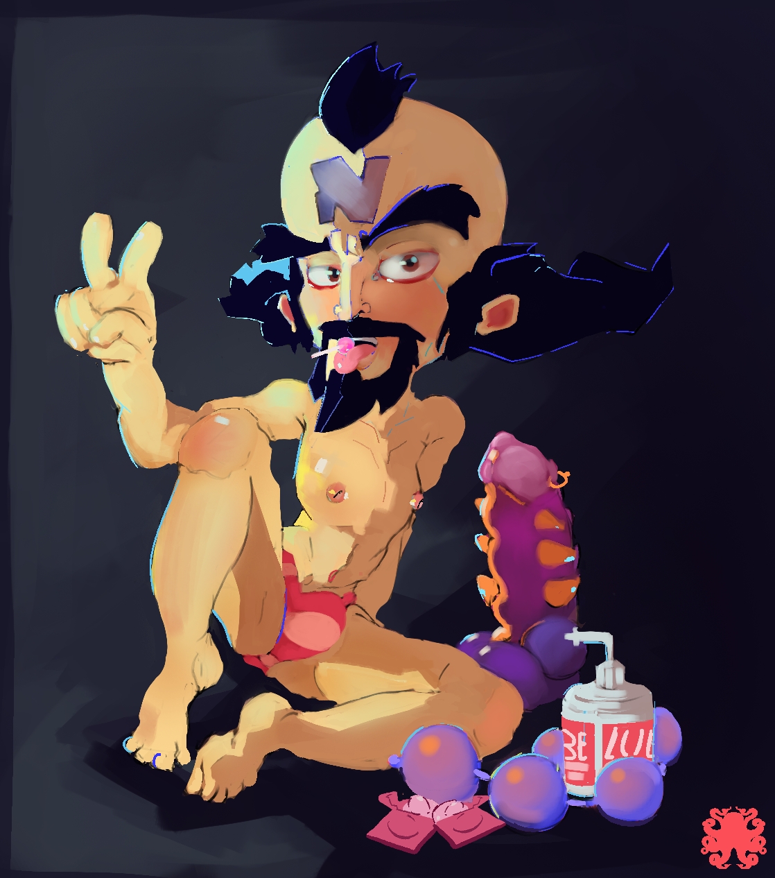 Doctor Neo Cortex (Crash (Series)) Rule 34 Image