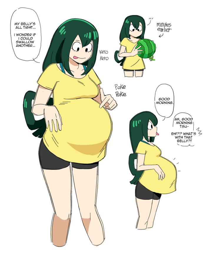 Tsuyu Asui (My Hero Academia) Rule 34 Image