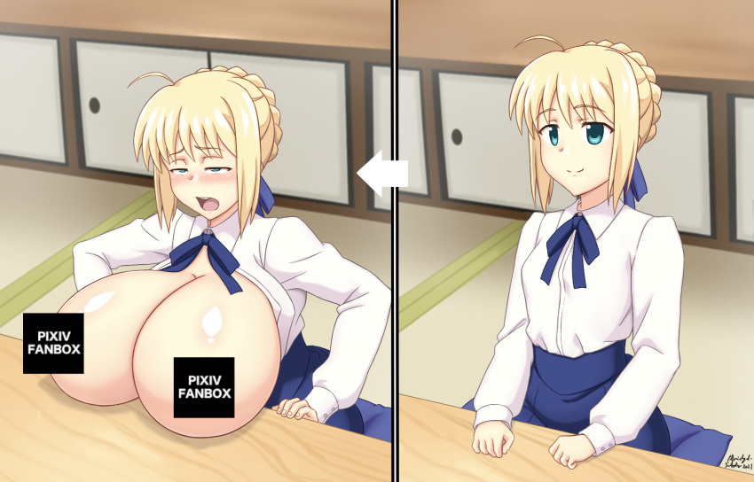 Artoria Pendragon (Fate/Stay Night) Rule 34 Image