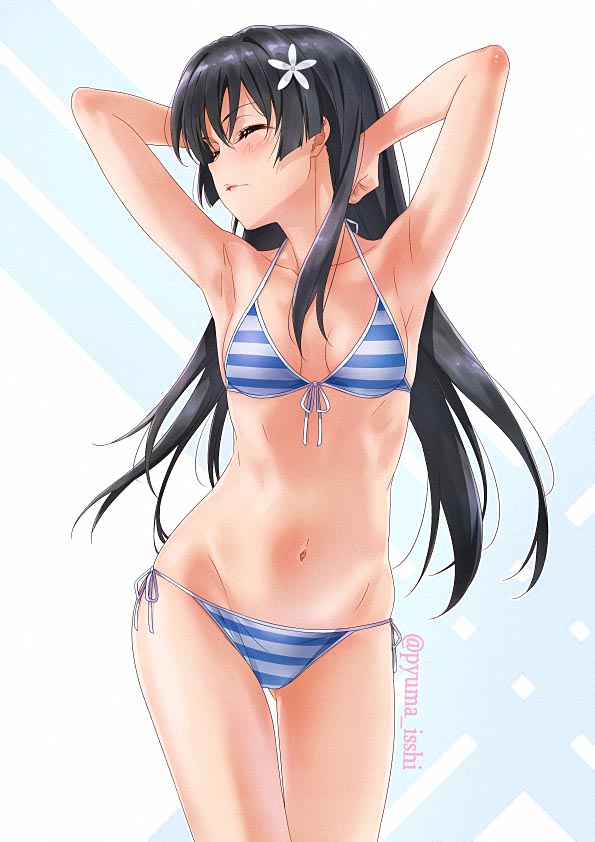 Saten Ruiko (To Aru Kagaku No Railgun) Rule 34 Image