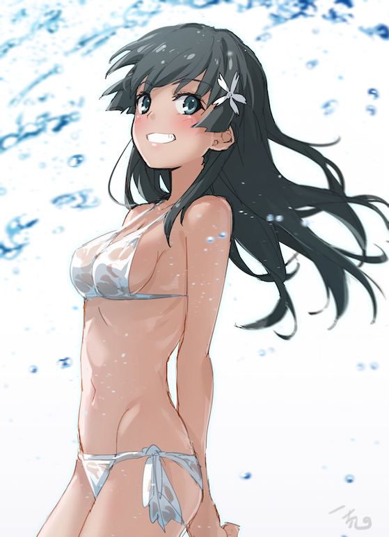 Saten Ruiko (To Aru Kagaku No Railgun) Rule 34 Image