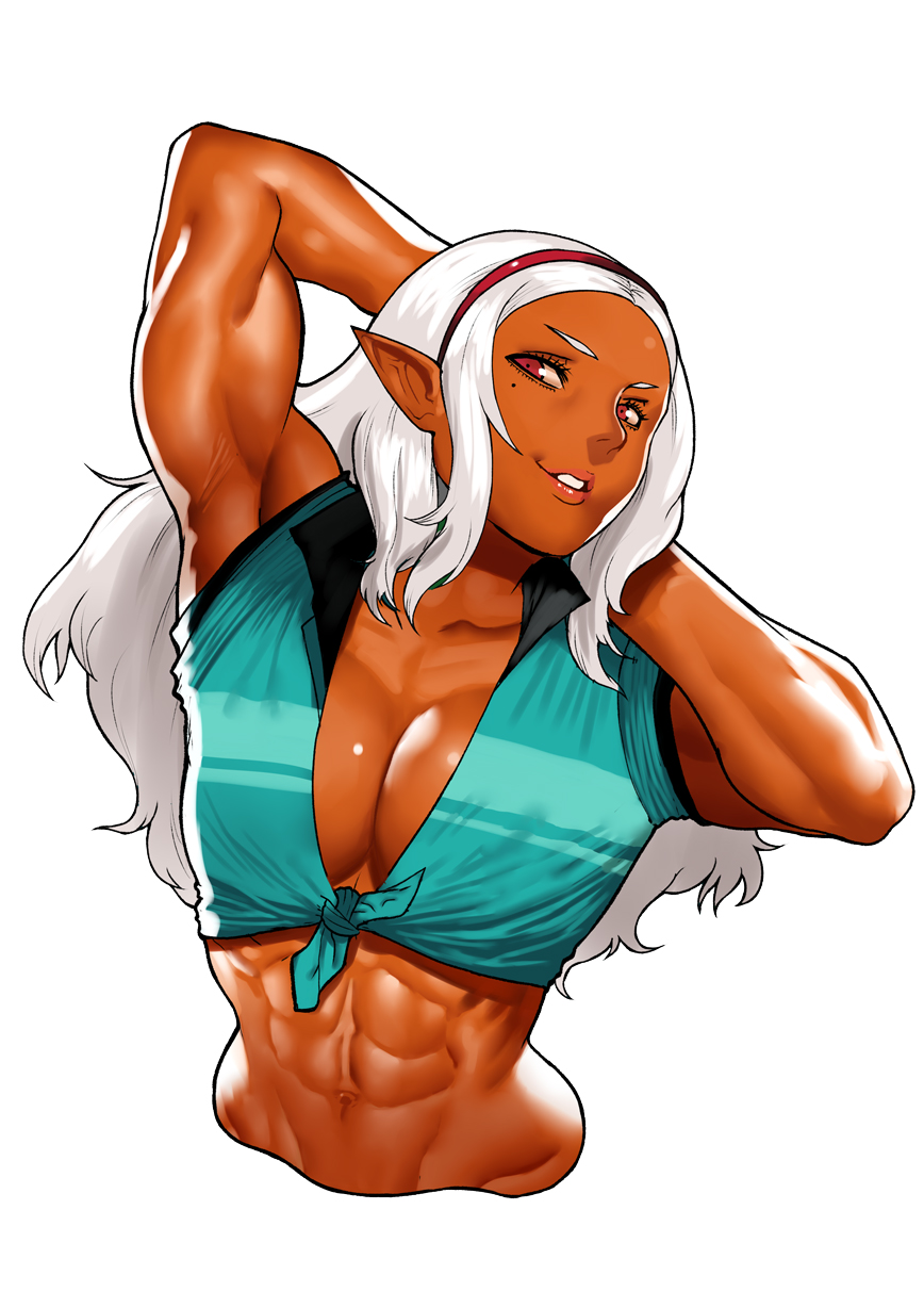 Elf-San Wa Yaserarenai. Rule 34 Image
