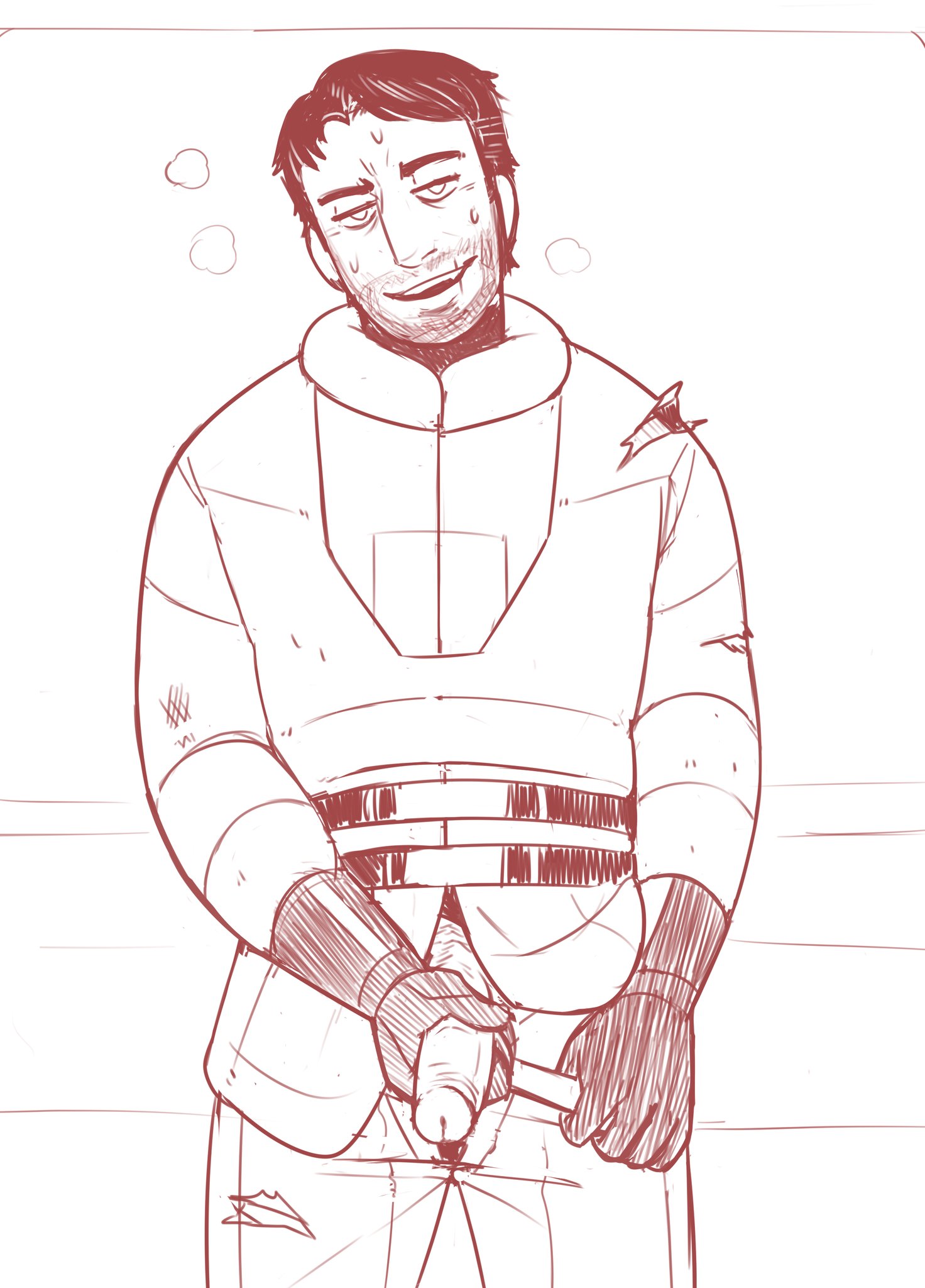 Barney Calhoun (Half-Life (Series)) Rule 34 Image