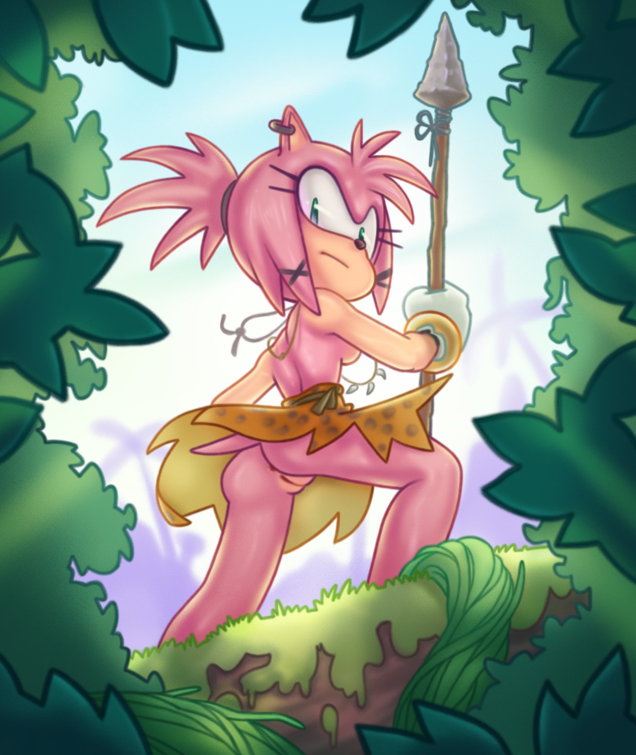Amy Rose (Sega) Rule 34 Image