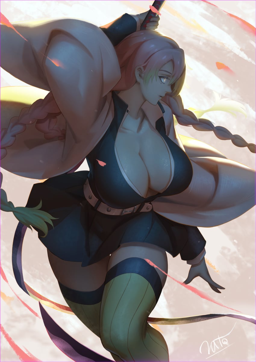 Kanroji Mitsuri (Demon Slayer) Rule 34 Image