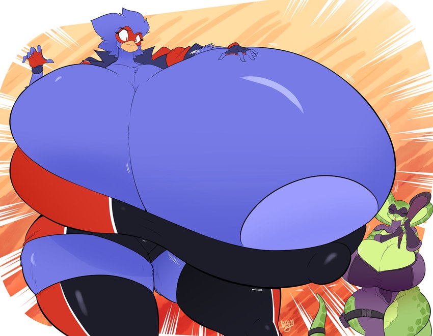 Busty Bird (Original) Rule 34 Image