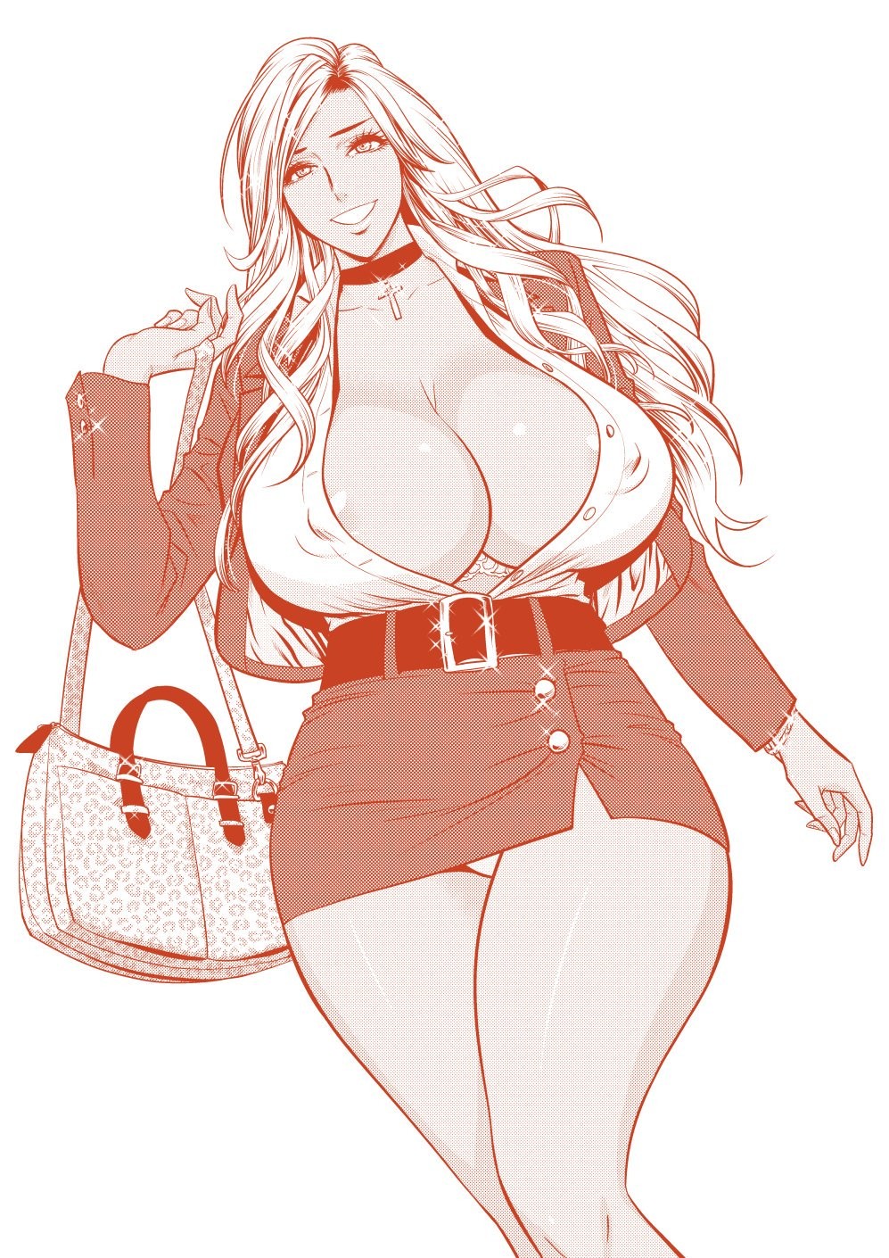 Nishigori Ai (Gal Ane Shachou To Harem Ganguro ~Sex Wa Gyoumu Ni Fukumimasu Ka?) Rule 34 Image