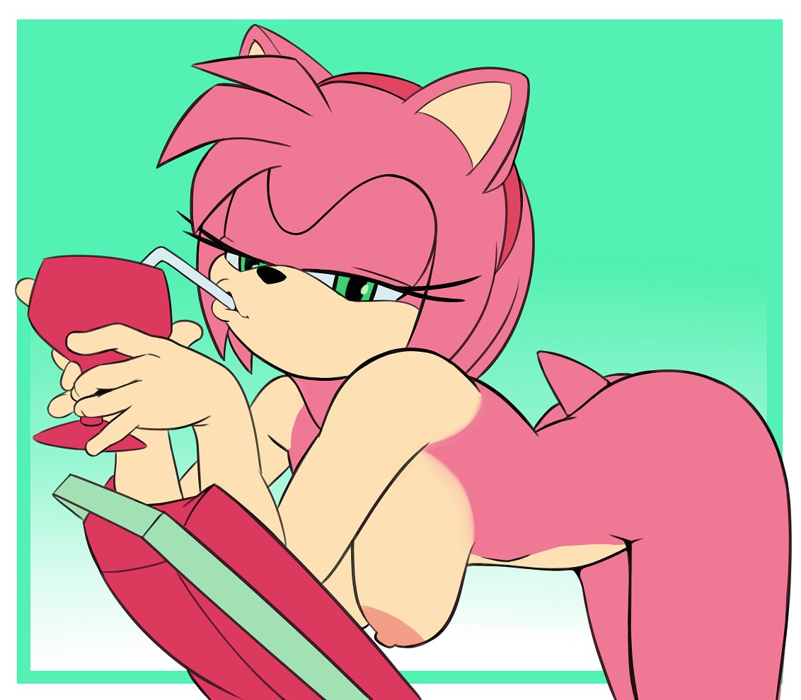 Amy Rose (Sega) Rule 34 Image