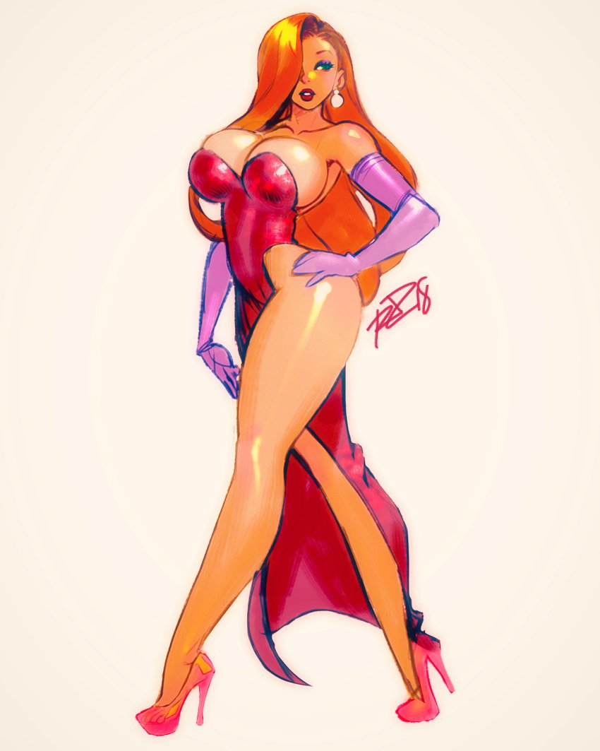 Jessica Rabbit (Who Framed Roger Rabbit) Rule 34 Image