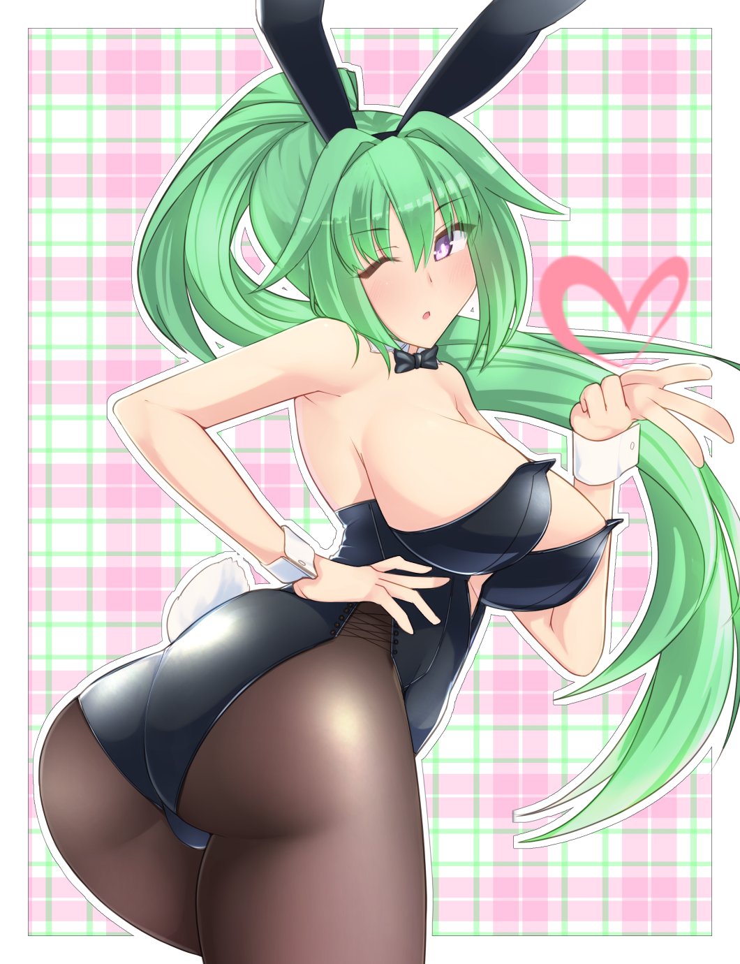 Green Heart (Neptunia (Series)) Rule 34 Image