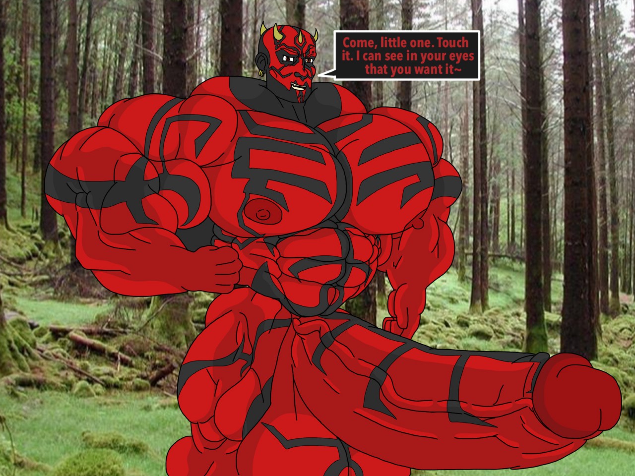 Darth Maul (Star Wars) Rule 34 Image