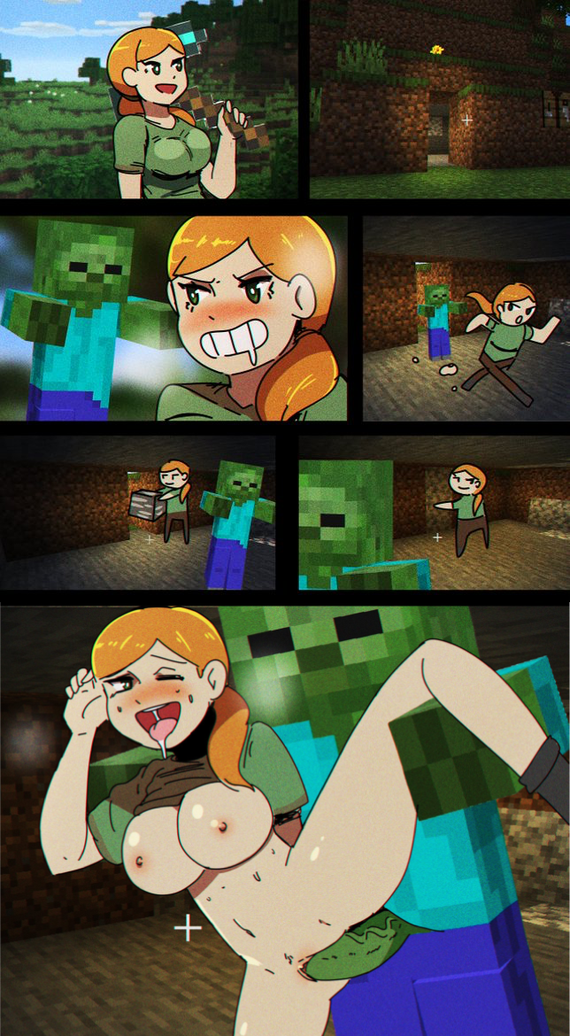 Alex (Minecraft) Rule 34 Image