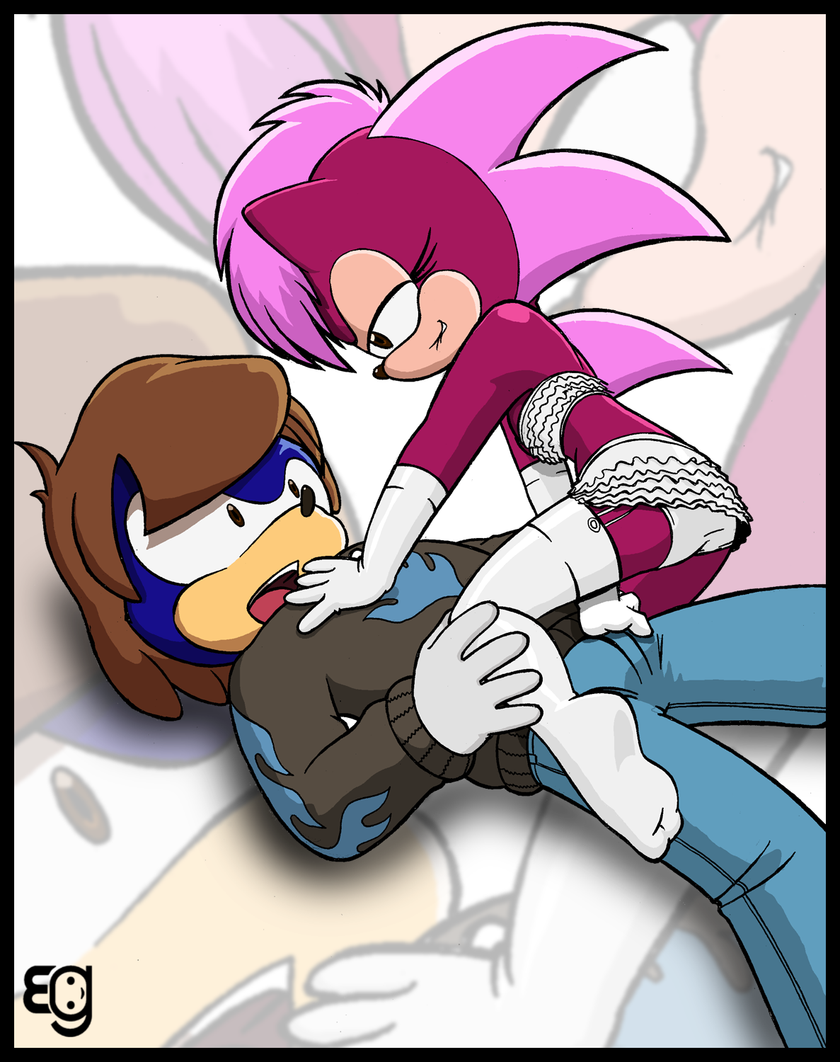 Sonia The Hedgehog (Sonic (Series)) Rule 34 Image