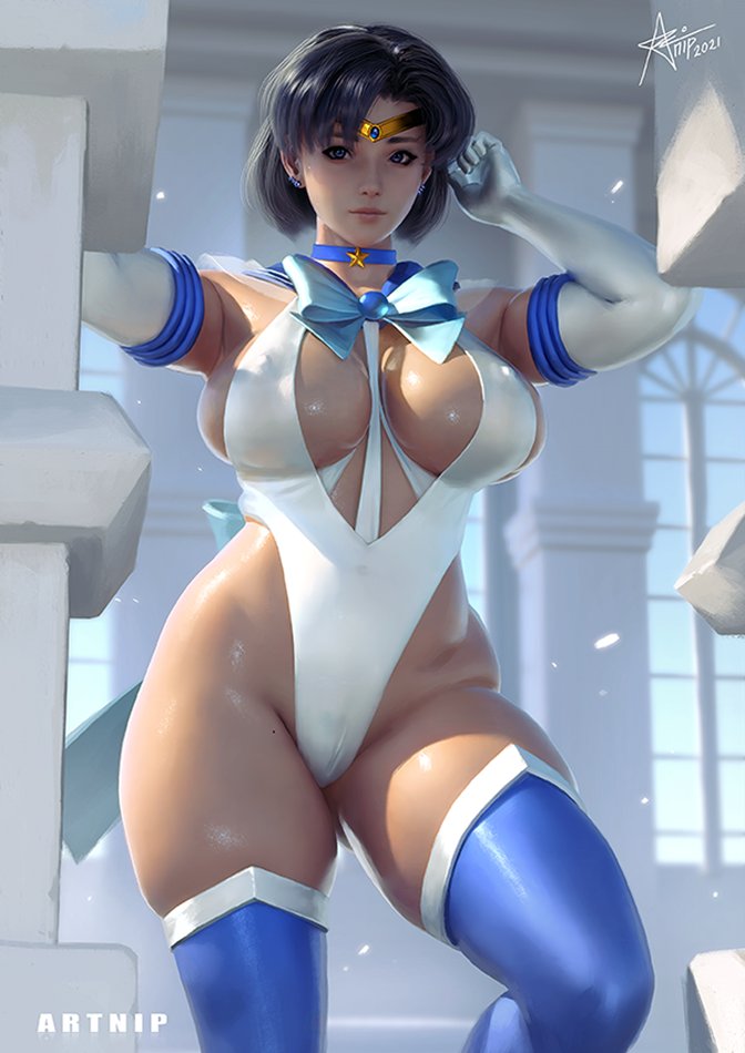 Ami Mizuno (Bishoujo Senshi Sailor Moon) Rule 34 Image
