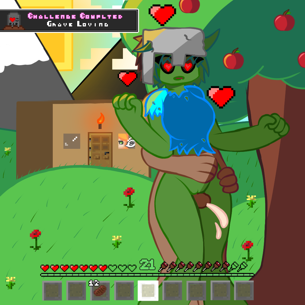 Steve (Minecraft) Rule 34 Image