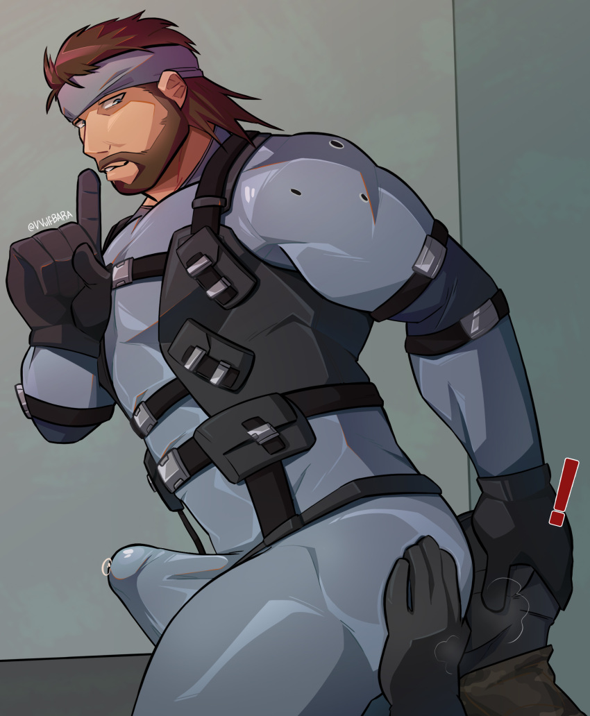 Solid Snake (Metal Gear Solid) Rule 34 Image