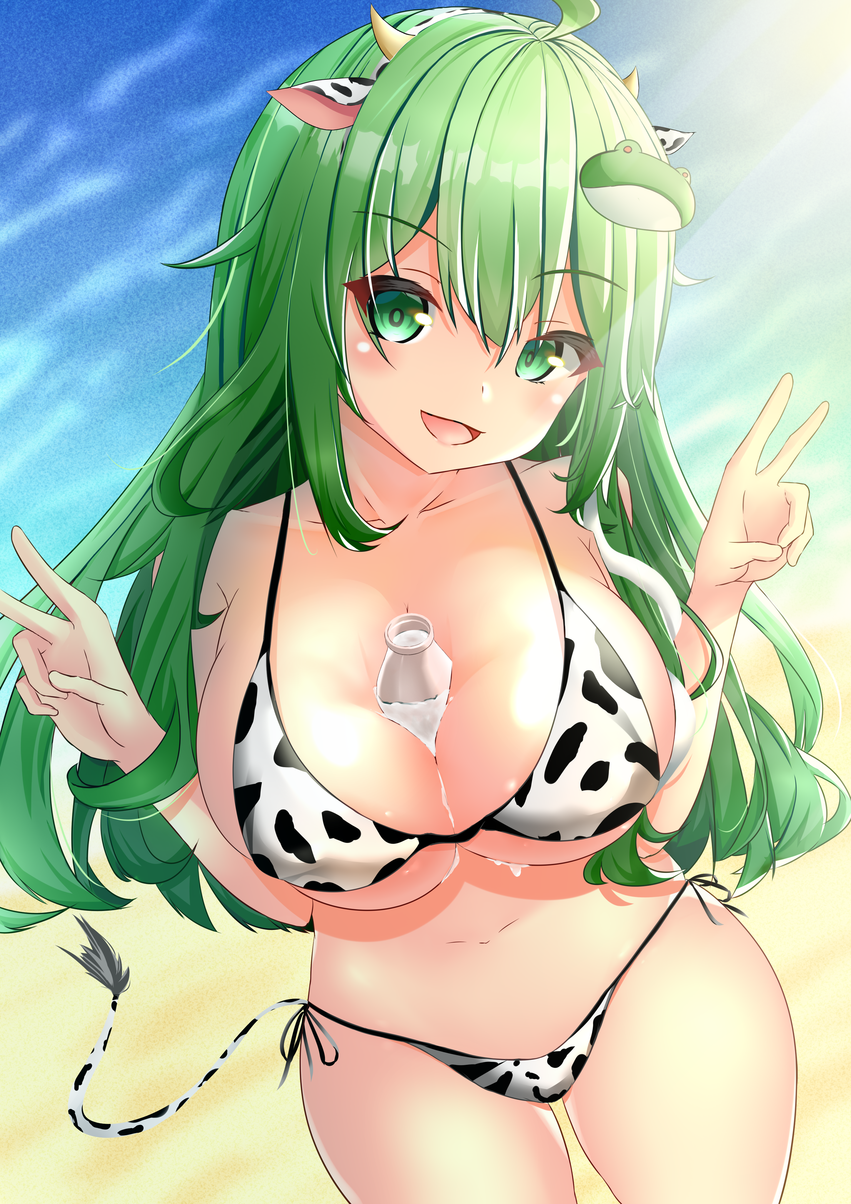 Sanae Kochiya (Touhou) Rule 34 Image