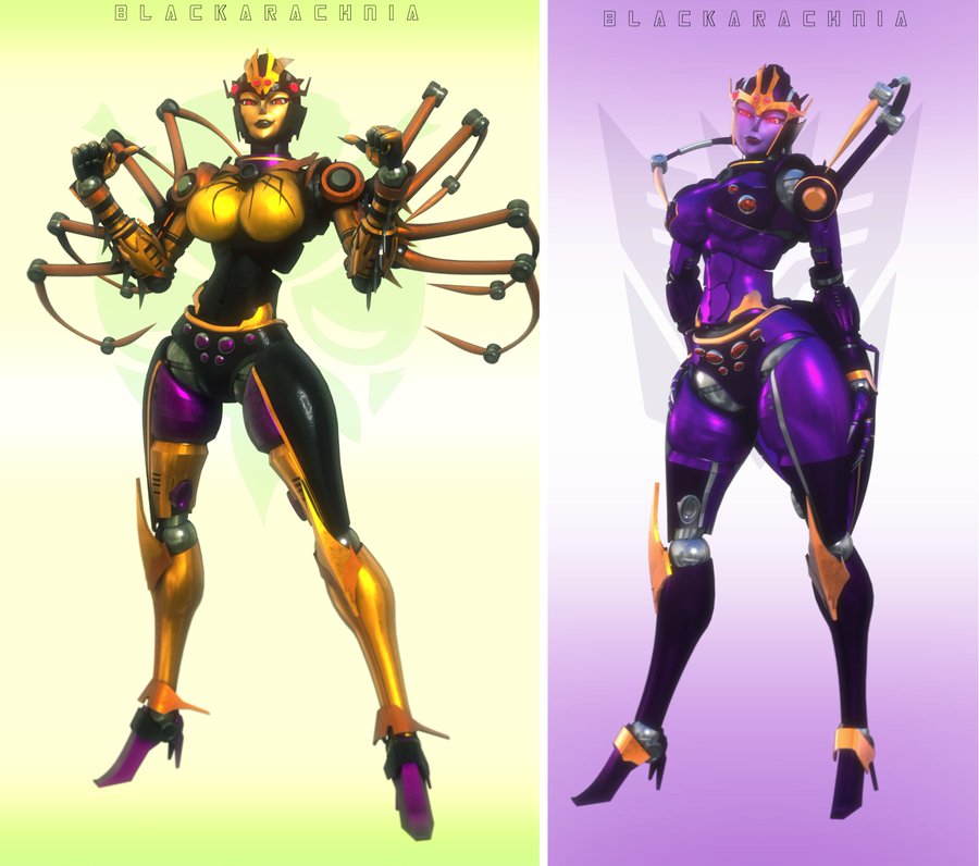 Blackarachnia (Beast Wars) Rule 34 Image