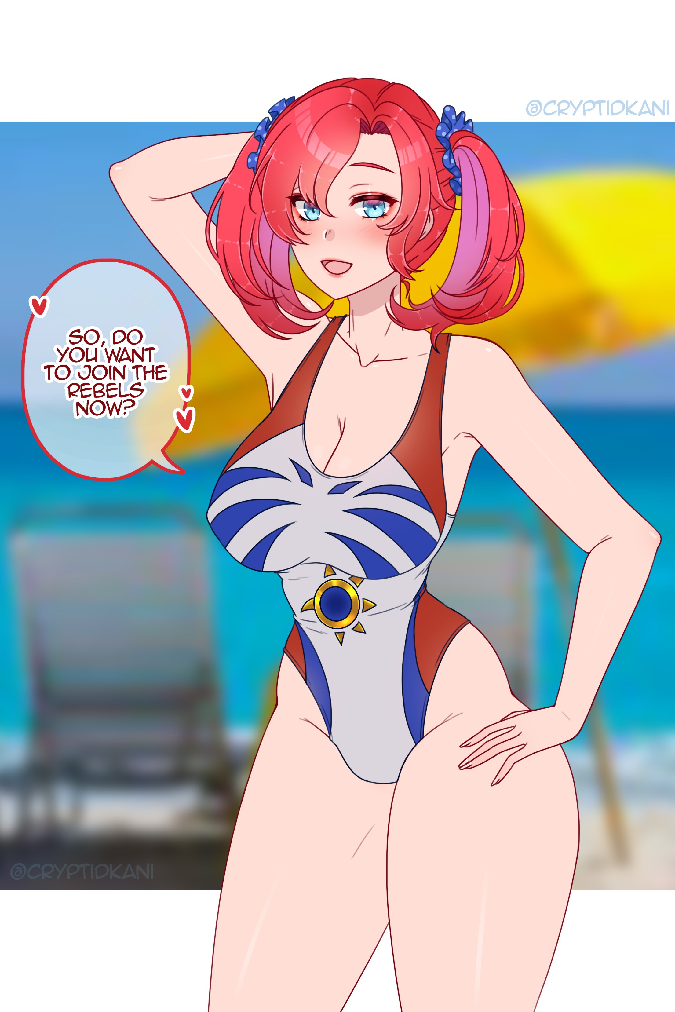 Nokia Shiramine (Digimon) Rule 34 Image